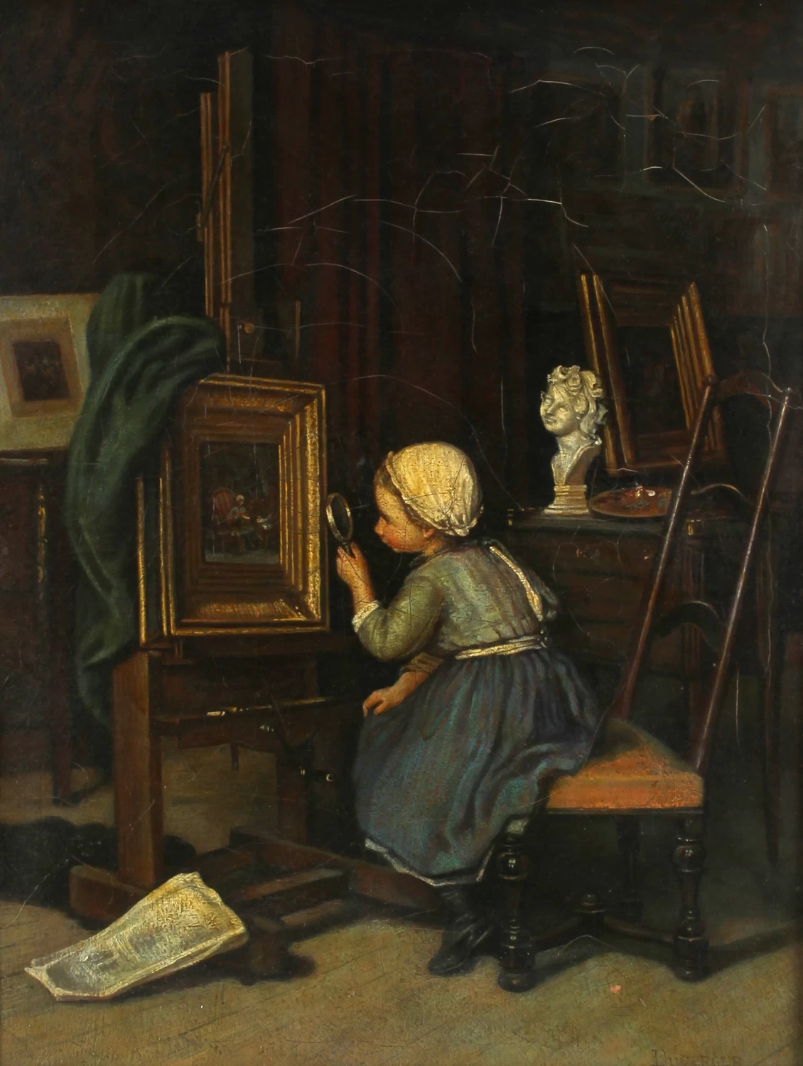 Theophile - Emmanuel Duverger, L'esperta d'arte